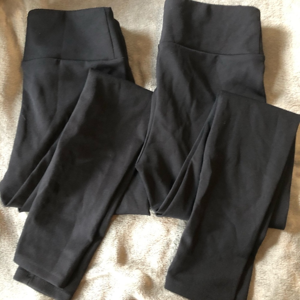 Express black leggings